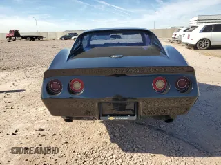 1977 Chevrolet Corvette with VIN 1Z37L7S412823, listed as a Copart auction lot 82405174 with 9,206 mi miles and Clean title. Bid and sale history available at DreamBid. Image 6.