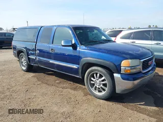2002 GMC Sierra 1500 SLE with VIN 2GTEC19V721366918, listed as a IAAI auction lot 41609096 with 255,327 mi miles and . Bid and sale history available at DreamBid. Image 1.