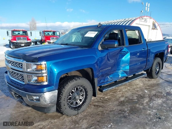 2015 Chevrolet Silverado 1500 LT with VIN 3GCUKRECXFG286057, listed as a IAAI auction lot 41382890 with NaN miles. Bid and sale history available at carsss.com. Image 2.