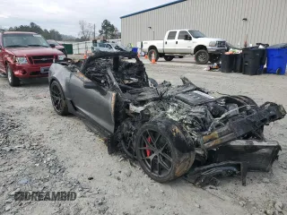 2018 Chevrolet Corvette Z06 1LZ with VIN 1G1YP2D63J5600517, listed as a Copart auction lot 46597645 with Not provided miles and Non repairable. Bid and sale history available at DreamBid. Image 4.