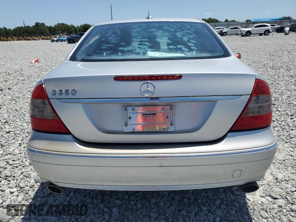 2008 Mercedes-Benz E 350 Luxury with VIN WDBUF56X38B200693, listed as a Copart auction lot 55208695 with Not Provided miles and Clean Title. Bid and sale history available at carsss.com. Image 6.