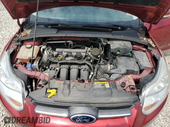 2013 Ford Focus SE with VIN 1FADP3F29DL195078, listed as a Copart auction lot 60838605 with 95,643 mi miles and Salvage title. Bid and sale history available at DreamBid. Image 11.