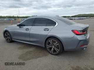2024 BMW 3 Series 330i xDrive with VIN 3MW89FF09R8E18611, listed as a Copart auction lot 56740085 with 12,140 mi miles and Salvage title. Bid and sale history available at DreamBid. Image 2.