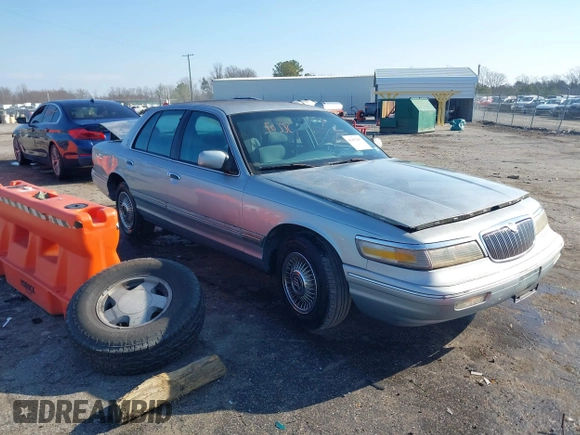 1996 Mercury Grand Marquis GS with VIN 2MELM74W7TX702815, listed as a IAAI auction lot 41452207 with 269,305 mi miles and . Bid and sale history available at DreamBid. Image 1.