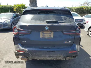 2023 BMW X3 M40i with VIN 5UX83DP0XP9P56592, listed as a Copart auction lot 52014325 with Not Provided miles and Salvage Title. Bid and sale history available at DreamBid. Image 6.