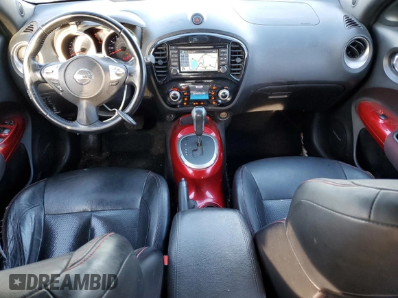 2014 Nissan Juke S with VIN JN8AF5MV8ET480692, listed as a Copart auction lot 47497285 with Not Provided miles and Salvage Title. Bid and sale history available at carsss.com. Image 8.
