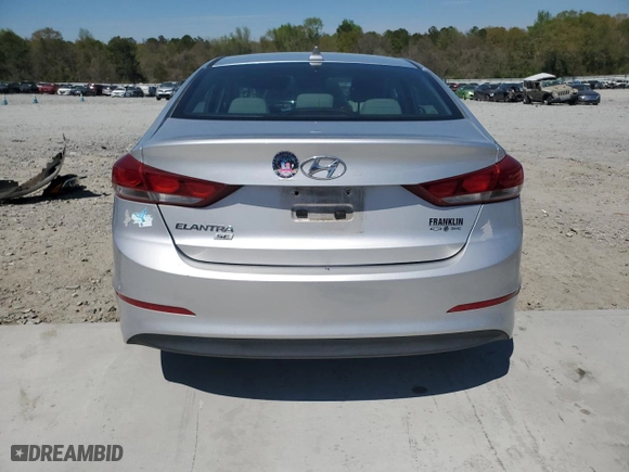 2017 Hyundai Elantra SE with VIN 5NPD74LF7HH182752, listed as a Copart auction lot 50724885 with 127,790 mi miles and Clean Title. Bid and sale history available at carsss.com. Image 6.