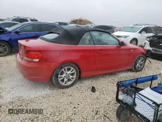 2009 BMW 1 Series 128i with VIN WBAUL73509VJ75919, listed as a Copart auction lot 83335344 with 185,219 mi miles and Salvage Title. Bid and sale history available at DreamBid. Image 3.
