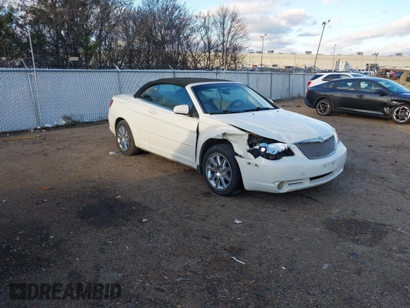 2008 Chrysler Sebring Touring with VIN 1C3LC55R48N294675, listed as a IAAI auction lot 41136142 with 169,654 mi miles and . Bid and sale history available at DreamBid. Image 1.