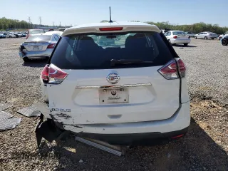 2016 Nissan Rogue SV with VIN 5N1AT2MT8GC743313, listed as a Copart auction lot 51860035 with 213,274 mi miles and Salvage Title. Bid and sale history available at carsss.com. Image 6.