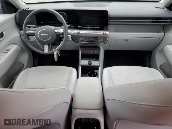 2024 Hyundai Kona SEL with VIN KM8HC3A66RU006224, listed as a Copart auction lot 44139005 with 7,209 mi miles and Salvage Title. Bid and sale history available at DreamBid. Image 8.