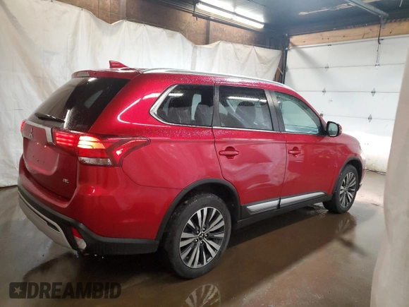 2020 Mitsubishi Outlander ES z VIN JA4AZ3A31LZ038089, wystawiony jako Copart lot #57866355 z przebiegiem 74 132 mil mil oraz Szkoda całkowita • Salvage title. Historia ofert i sprzedaży dostępna na DreamBid. Obrazek 3.