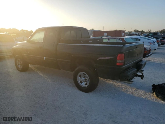 1998 Dodge Ram 1500 with VIN 3B7HF13Y2WG216168, listed as a Copart auction lot 76742244 with 0 mi miles and Non Repairable. Bid and sale history available at carsss.com. Image 2.