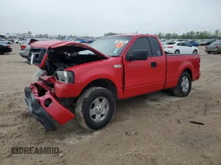 2007 Ford F-150 XL with VIN 1FTRF12257KC92124, listed as a Copart auction lot 50627995 with 142,316 mi miles and Salvage title. Bid and sale history available at DreamBid. Image 1.