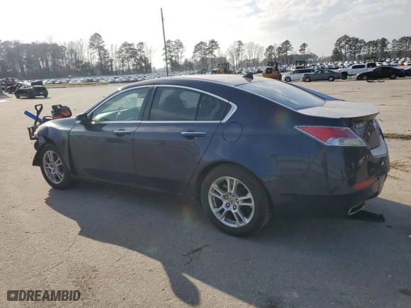 2009 Acura TL Tech with VIN 19UUA86549A023130, listed as a Copart auction lot 44200425 with 154,674 mi miles and Salvage Title. Bid and sale history available at carsss.com. Image 2.