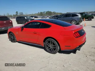 2018 Ford Mustang GT with VIN 1FA6P8CFXJ5178562, listed as a Copart auction lot 49602375 with 94,076 mi miles and Salvage Title. Bid and sale history available at DreamBid. Image 2.