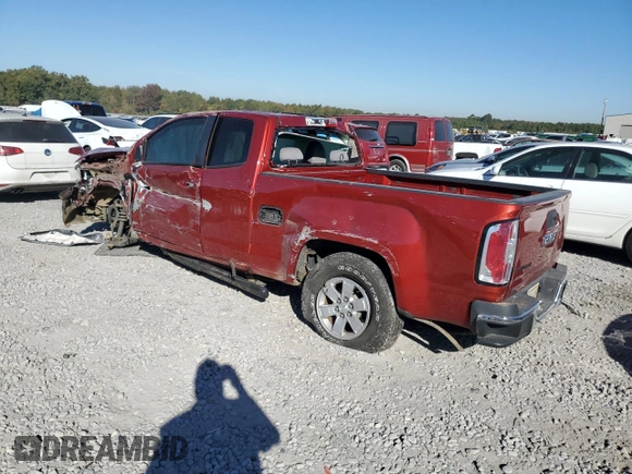 2015 GMC Canyon 2WD with VIN 1GTH5AE30F1182024, listed as a Copart auction lot 77032494 with 55,845 mi miles and Salvage Title. Bid and sale history available at carsss.com. Image 2.