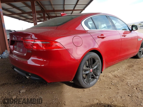 2017 Jaguar XE 35t Prestige with VIN SAJAK4BV6HA956301, listed as a IAAI auction lot 41735308 with 81,280 mi miles. Bid and sale history available at carsss.com. Image 4.