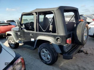 2002 Jeep Wrangler X with VIN 1J4FA39S62P775517, listed as a Copart auction lot 75336364 with Not Provided miles and Salvage Title. Bid and sale history available at carsss.com. Image 2.