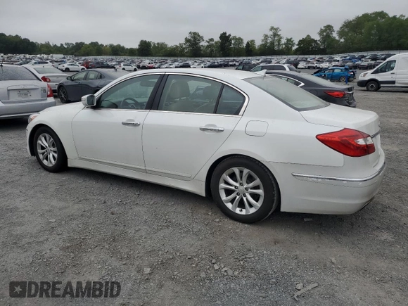 2012 Hyundai Genesis 3.8L with VIN KMHGC4DD2CU192055, listed as a Copart auction lot 70507034 with 131,463 mi miles and Salvage Title. Bid and sale history available at carsss.com. Image 2.