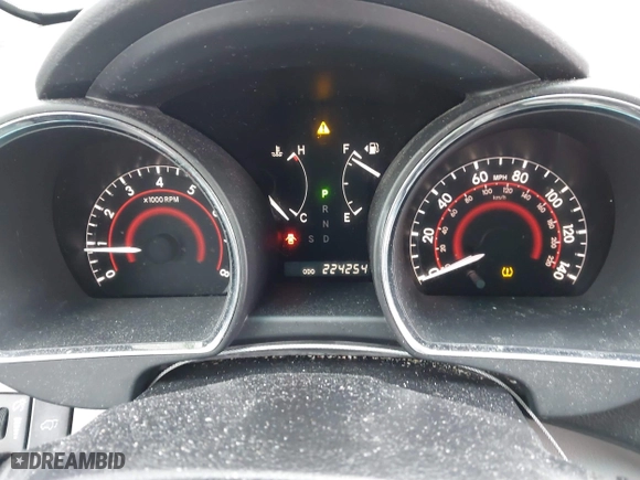 2009 Toyota Highlander Sport with VIN JTEDS43A092070425, listed as a IAAI auction lot 41006003 with 224,254 mi miles. Bid and sale history available at carsss.com. Image 7.