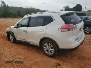 2016 Nissan Rogue SV with VIN JN8AT2MT5GW020414, listed as a Copart auction lot 52334525 with 91,969 mi miles and Salvage Title. Bid and sale history available at carsss.com. Image 2.
