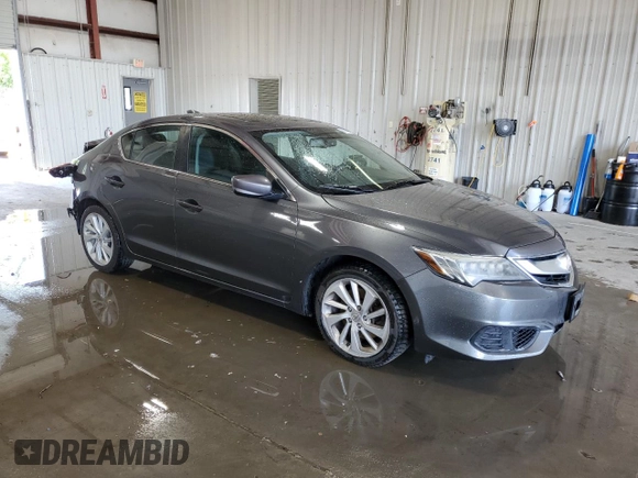2018 Acura ILX Premium with VIN 19UDE2F75JA002634, listed as a Copart auction lot 66560255 with 130,036 mi miles and Salvage title. Bid and sale history available at DreamBid. Image 4.
