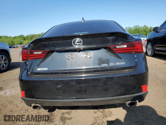 2016 Lexus IS 300/350 with VIN JTHCM1D25G5002874, listed as a Copart auction lot 58462865 with 151,635 mi miles and Salvage title. Bid and sale history available at DreamBid. Image 6.