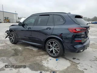 2023 BMW X5 sDrive40i with VIN 5UXCR4C07P9R26891, listed as a Copart auction lot 46105455 with 3,843 mi miles and Salvage Title. Bid and sale history available at carsss.com. Image 2.