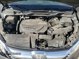 2018 Honda Odyssey EX-L with VIN 5FNRL6H76JB010103, listed as a Copart auction lot 52965965 with 129,837 mi miles and Salvage Title. Bid and sale history available at carsss.com. Image 13.