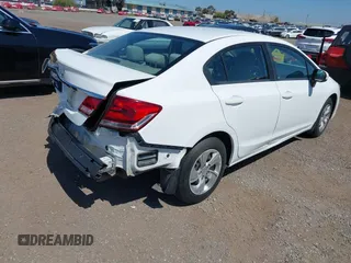 2014 Honda Civic LX z VIN 19XFB2F57EE223993, wystawiony jako IAAI lot #42315074 z przebiegiem 159 164 mil mil oraz . Historia ofert i sprzedaży dostępna na DreamBid. Obrazek 4.