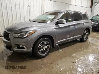2017 Infiniti QX60 with VIN 5N1DL0MM1HC556071, listed as a Copart auction lot 44249825 with 0 mi miles and Salvage Title. Bid and sale history available at carsss.com. Image 1.