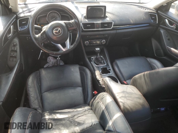 2014 Mazda 3 i Grand Touring with VIN JM1BM1W7XE1137844, listed as a Copart auction lot 50074855 with 168,534 mi miles and Salvage Title. Bid and sale history available at carsss.com. Image 8.