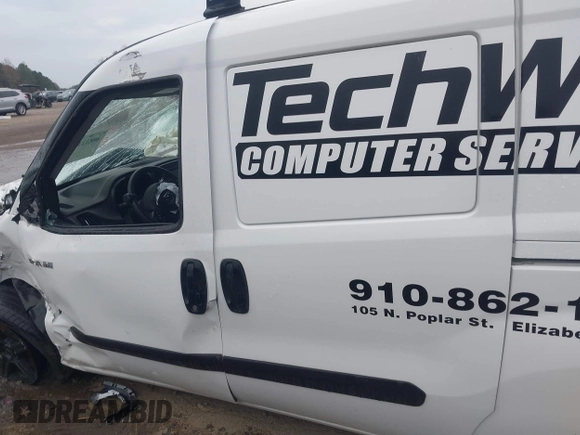 2022 Ram ProMaster City Cargo Tradesman с VIN ZFBHRFAB1N6X05084, выставлен на аукционе IAAI как лот 40831394 с пробегом 30 897 миль миль и . История ставок и продаж доступна на DreamBid. Изображение 14.