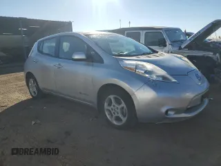 2013 Nissan LEAF SV with VIN 1N4AZ0CP5DC423640, listed as a Copart auction lot 80779174 with 106,221 mi miles and Salvage Title. Bid and sale history available at DreamBid. Image 4.