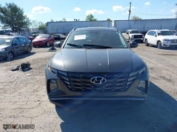 2023 Hyundai Tucson SEL with VIN 5NMJFCAE3PH252432, listed as a IAAI auction lot 40522530 with 8,152 mi miles. Bid and sale history available at carsss.com. Image 12.