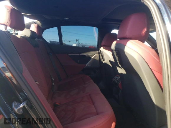 2024 BMW i5 eDrive40 with VIN WBY33FK03RCR92861, listed as a Copart auction lot 88443755 with 13,138 mi miles and Salvage title. Bid and sale history available at DreamBid. Image 11.