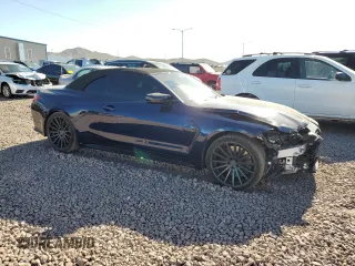 2022 BMW M4 Competition xDrive with VIN WBS33BA05NCK13099, listed as a Copart auction lot 51305474 with 0 mi miles and Salvage Title. Bid and sale history available at carsss.com. Image 4.