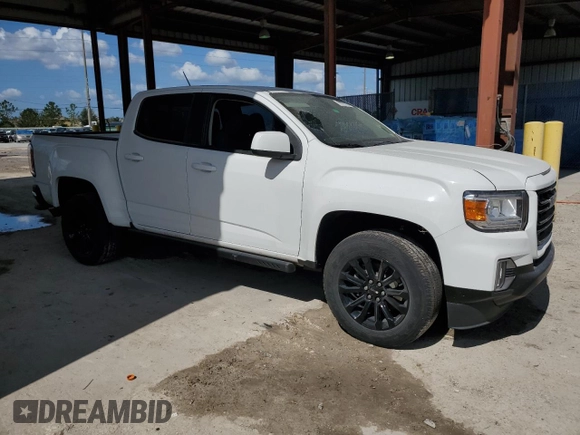 2022 GMC Canyon 2WD Elevation with VIN 1GTG5CEN8N1182019, listed as a Copart auction lot 76720194 with 0 mi miles and Non Repairable. Bid and sale history available at carsss.com. Image 4.