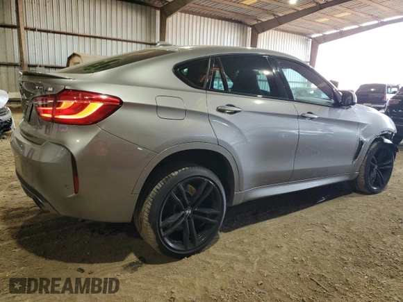 2019 BMW X6 M with VIN 5YMKW8C54KLR38377, listed as a Copart auction lot 84643024 with 47,556 mi miles and Salvage Title. Bid and sale history available at carsss.com. Image 3.
