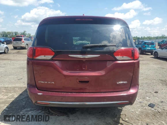 2017 Chrysler Pacifica Limited z VIN 2C4RC1GG9HR803866, wystawiony jako Copart lot #58825685 z przebiegiem 90 872 mil mil oraz Szkoda całkowita • Salvage title. Historia ofert i sprzedaży dostępna na DreamBid. Obrazek 6.
