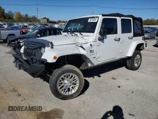 2018 Jeep Wrangler Unlimited Sahara with VIN 1C4BJWEG3JL834357, listed as a Copart auction lot 76314644 with 63,458 mi miles and Non repairable. Bid and sale history available at DreamBid. Image 1.