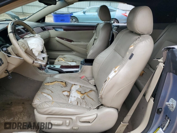 2005 Toyota Solara SE z VIN 4T1FA38P95U057030, wystawiony jako Copart lot #41839995 z przebiegiem 236 448 mil mil oraz Szkoda całkowita • Salvage title. Historia ofert i sprzedaży dostępna na DreamBid. Obrazek 7.