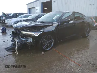2023 Acura Integra w/A-Spec Package z VIN 19UDE4H38PA014081, wystawiony jako Copart lot #42802655 z przebiegiem 21 261 mil mil oraz Szkoda całkowita • Salvage title. Historia ofert i sprzedaży dostępna na DreamBid. Obrazek 1.