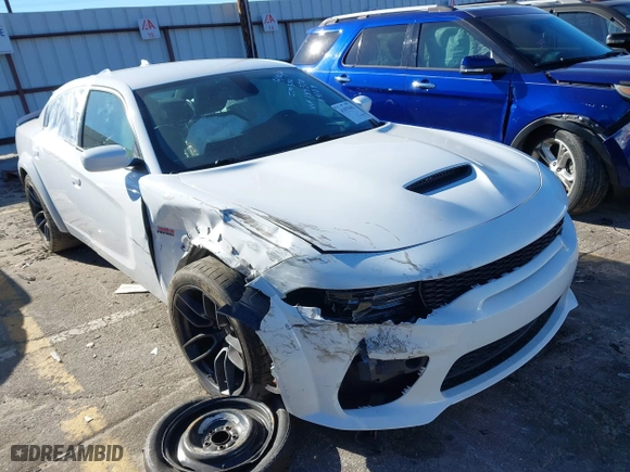 2020 Dodge Charger Scat Pack with VIN 2C3CDXGJ0LH184370, listed as a IAAI auction lot 41079462 with 45,025 mi miles. Bid and sale history available at carsss.com. Image 1.
