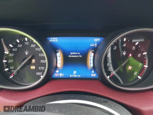 2018 Maserati Levante S GranSport z VIN ZN661YUS5JX301985, wystawiony jako IAAI lot #42180610 z przebiegiem 61 795 mil mil oraz . Historia ofert i sprzedaży dostępna na DreamBid. Obrazek 7.
