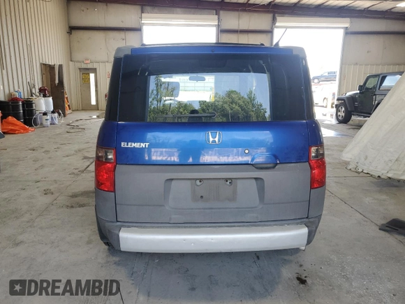 2004 Honda Element EX with VIN 5J6YH28524L013063, listed as a Copart auction lot 62339505 with 172,770 mi miles and Salvage title. Bid and sale history available at DreamBid. Image 6.
