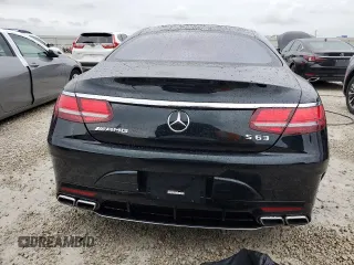 2018 Mercedes-Benz S 63 AMG with VIN WDDXJ8JB4JA034163, listed as a Copart auction lot 74268564 with Not Provided miles and Salvage Title. Bid and sale history available at DreamBid. Image 6.