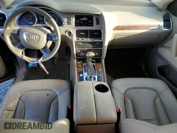 2013 Audi Q7 3.0L TDI Prestige with VIN WA1VMAFE1DD000505, listed as a Copart auction lot 75465774 with 134,040 mi miles and Salvage Title. Bid and sale history available at carsss.com. Image 8.