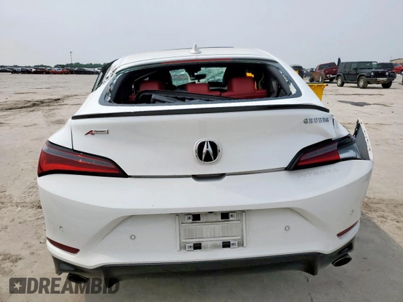 2024 Acura Integra Technology with VIN 19UDE4H6XRA002141, listed as a Copart auction lot 57291625 with Not provided miles and Salvage title. Bid and sale history available at DreamBid. Image 6.